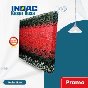 Kasur Busa INOAC Original Standar Red & Black